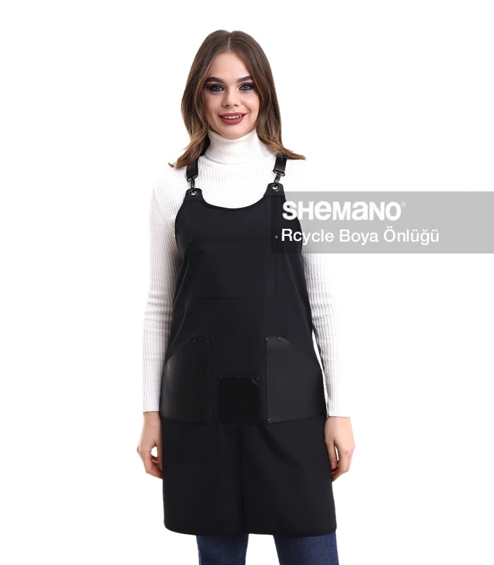 Geri Dönüştürülmüş Kumaş Kuaför Önlüğü