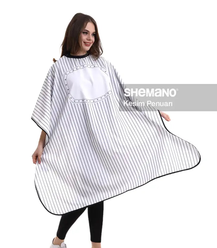 İsim Baskılı Kuaför Penuarı