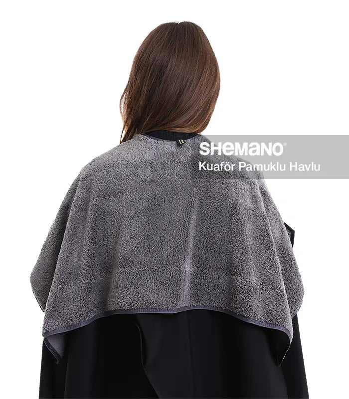 Kuaför Havlusu Çıtçıtlı Yakalı