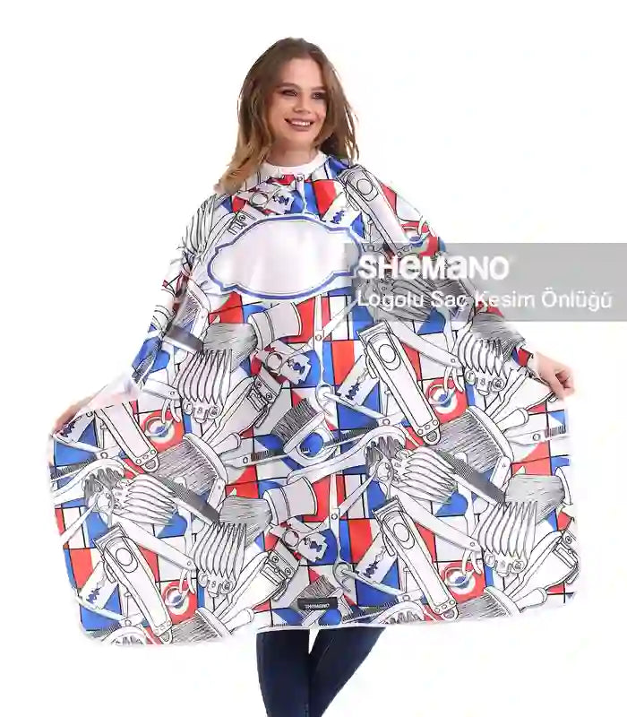 Kuaför Logolu Kesim Penuarı