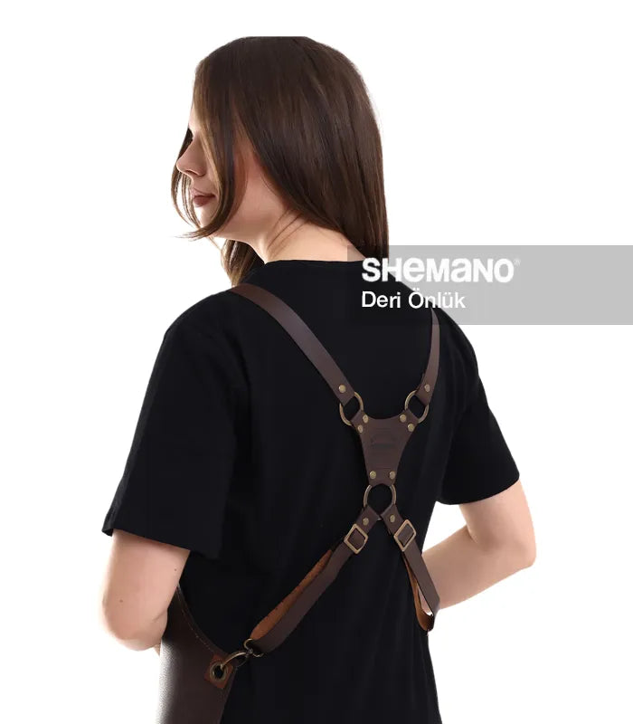 Kuaförler İçin Deri Önlük