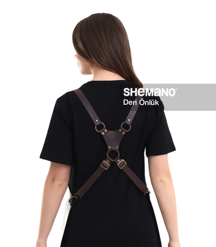 Kuaförler İçin Deri Önlük