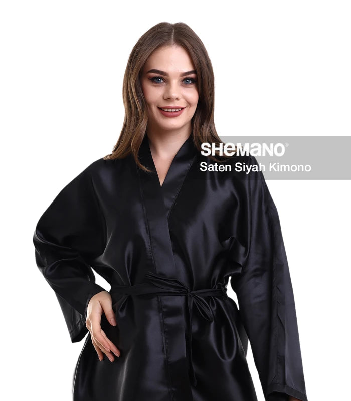 Logo Baskılı Kuaför Kimono