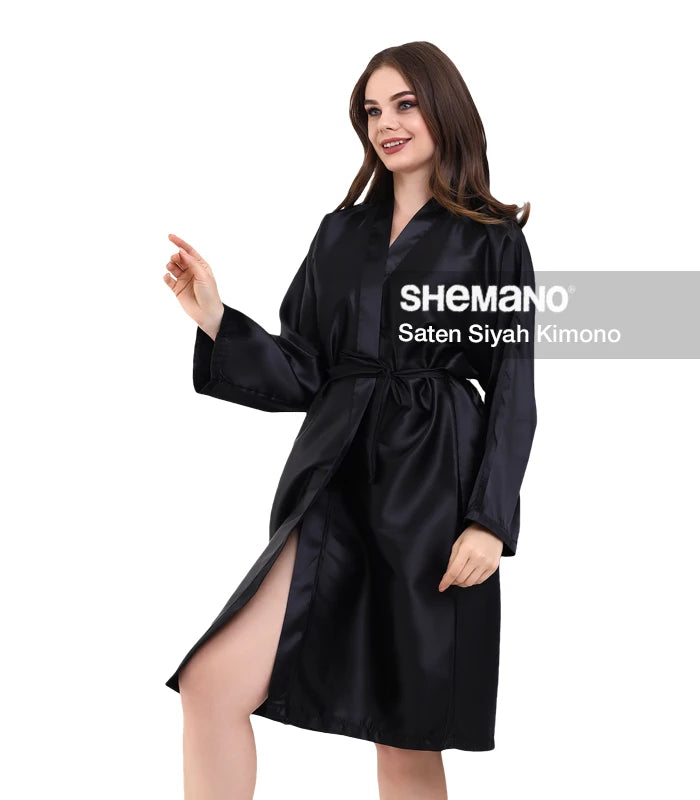 Logo Baskılı Kuaför Kimono