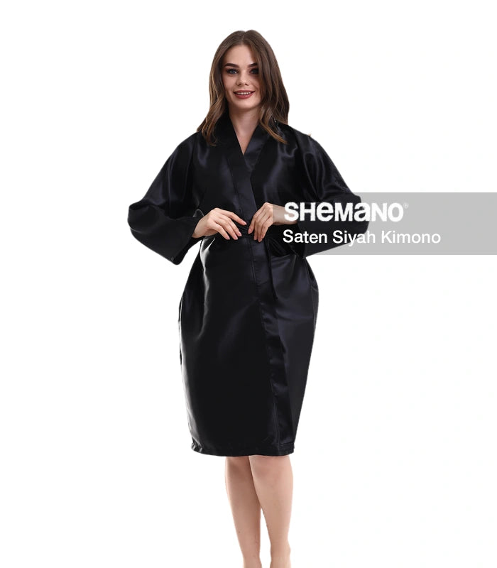 Logo Baskılı Kuaför Kimono