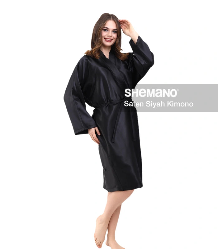 Logo Baskılı Kuaför Kimono