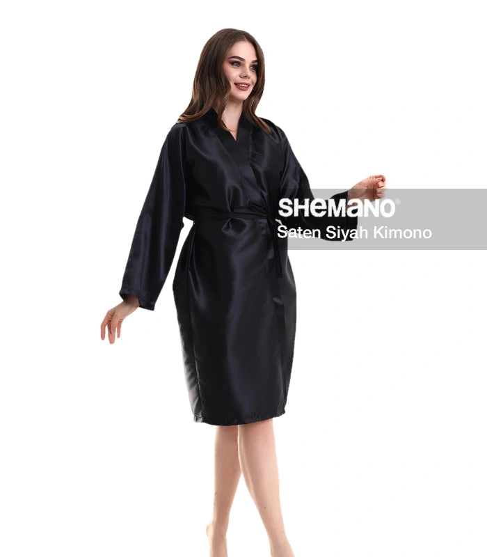 Logo Baskılı Kuaför Kimono