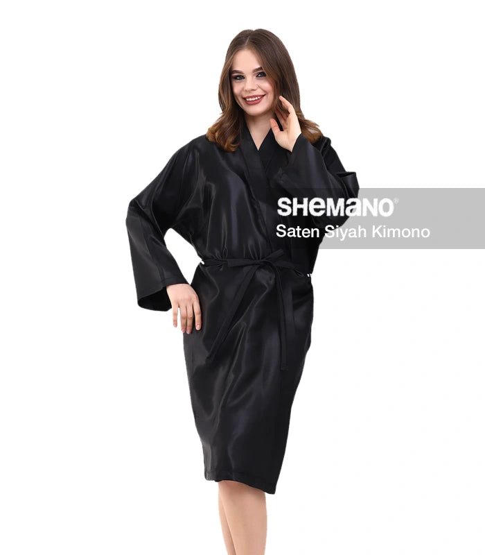 Logo Baskılı Kuaför Kimono