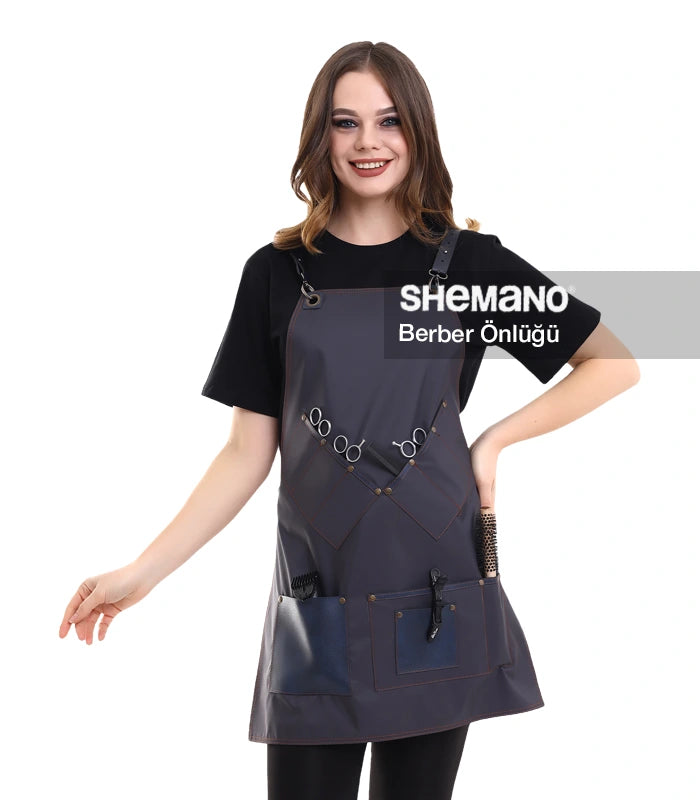 Logolu Baskılı Berber Önlüğü