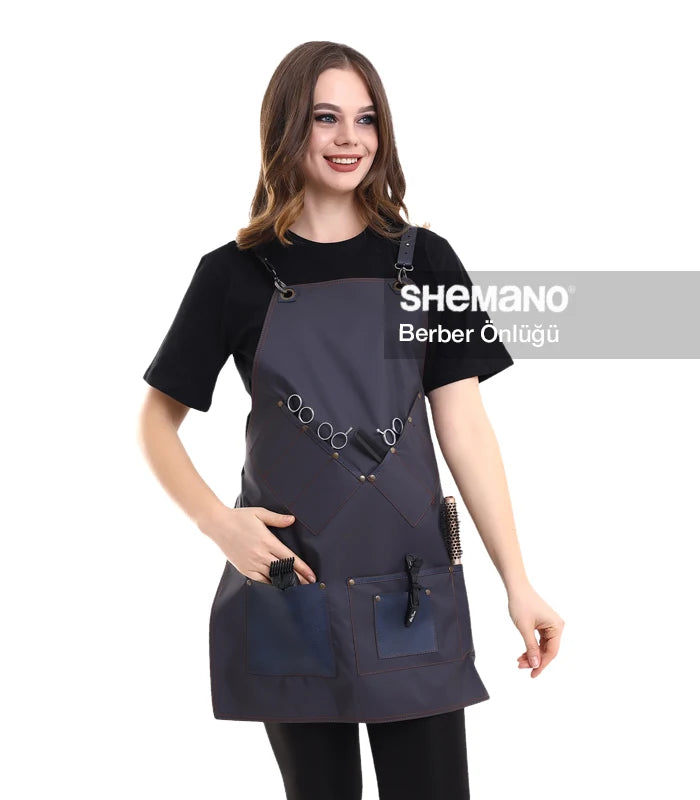 Logolu Baskılı Berber Önlüğü