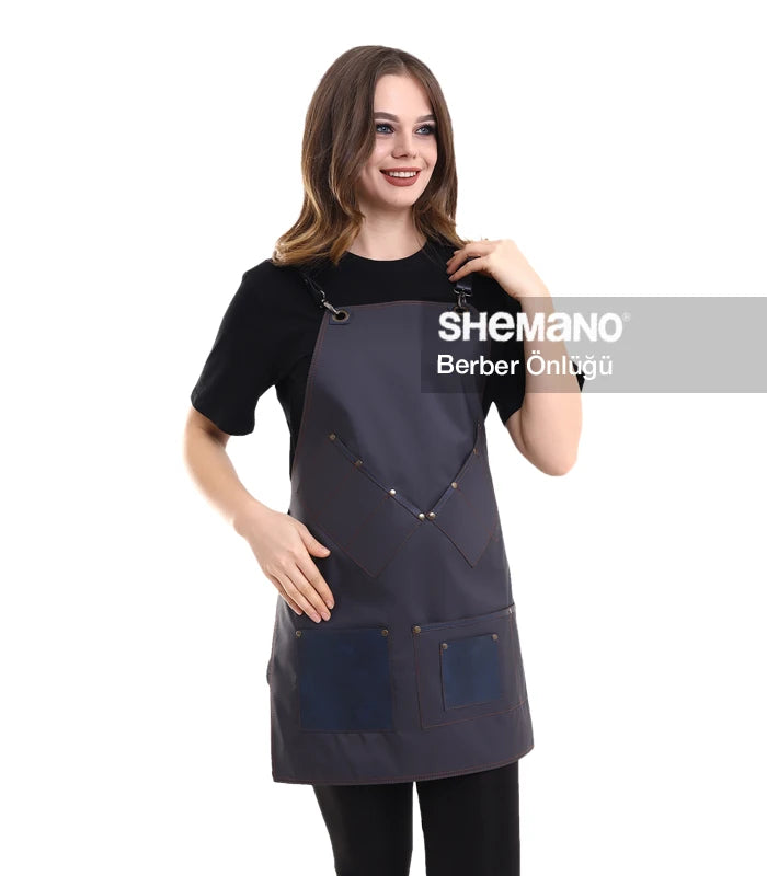 Logolu Baskılı Berber Önlüğü