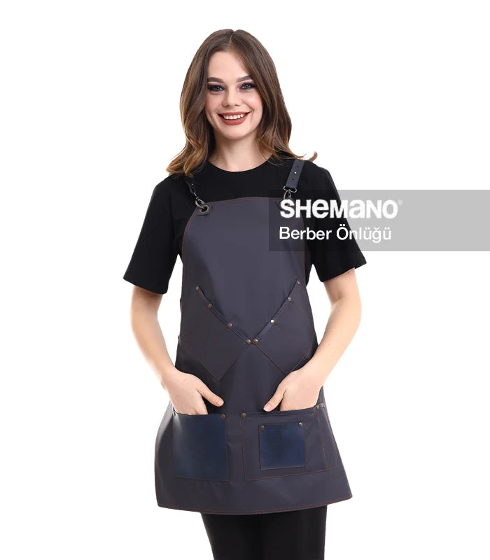 Logolu Baskılı Berber Önlüğü