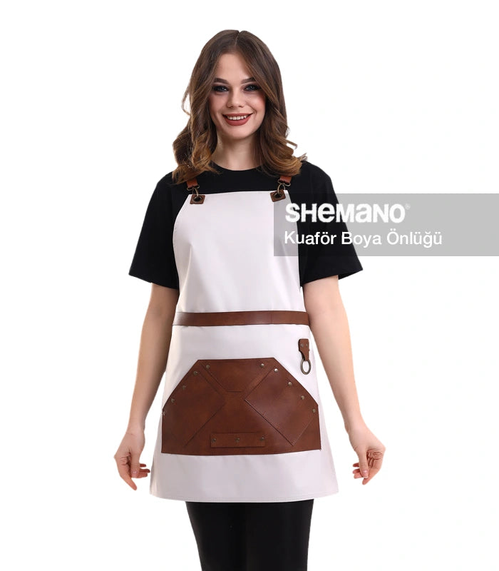 Özel Baskılı Kuaför Önlüğü