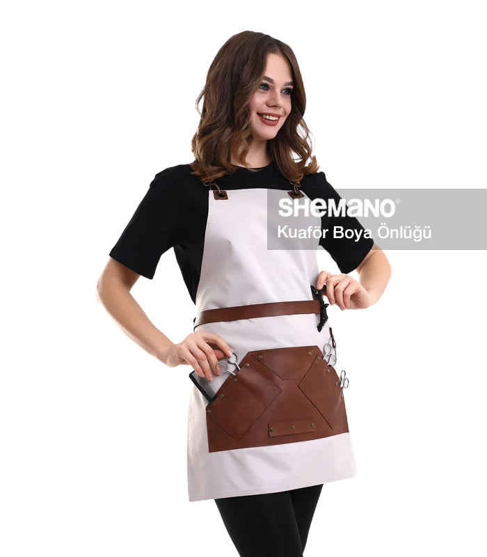 Özel Baskılı Kuaför Önlüğü