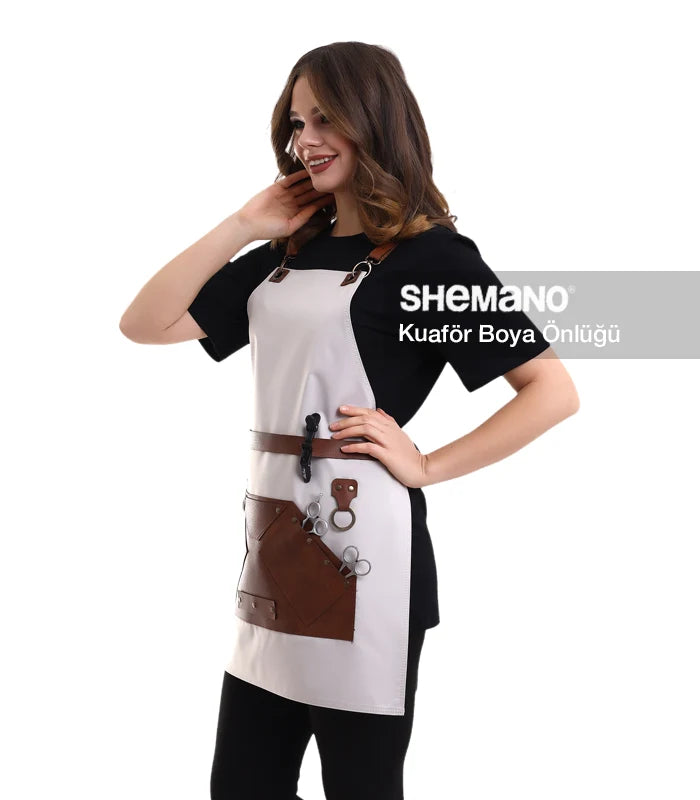 Özel Baskılı Kuaför Önlüğü