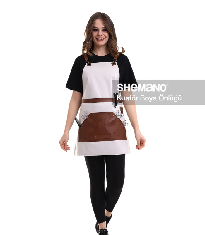 Özel Baskılı Kuaför Önlüğü