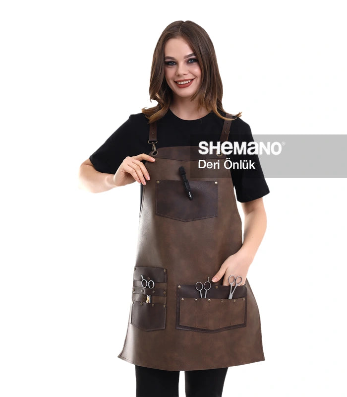 Özel Tasarım Deri Önlük