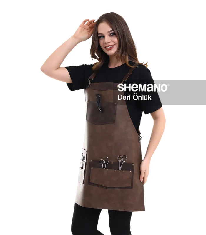 Özel Tasarım Deri Önlük