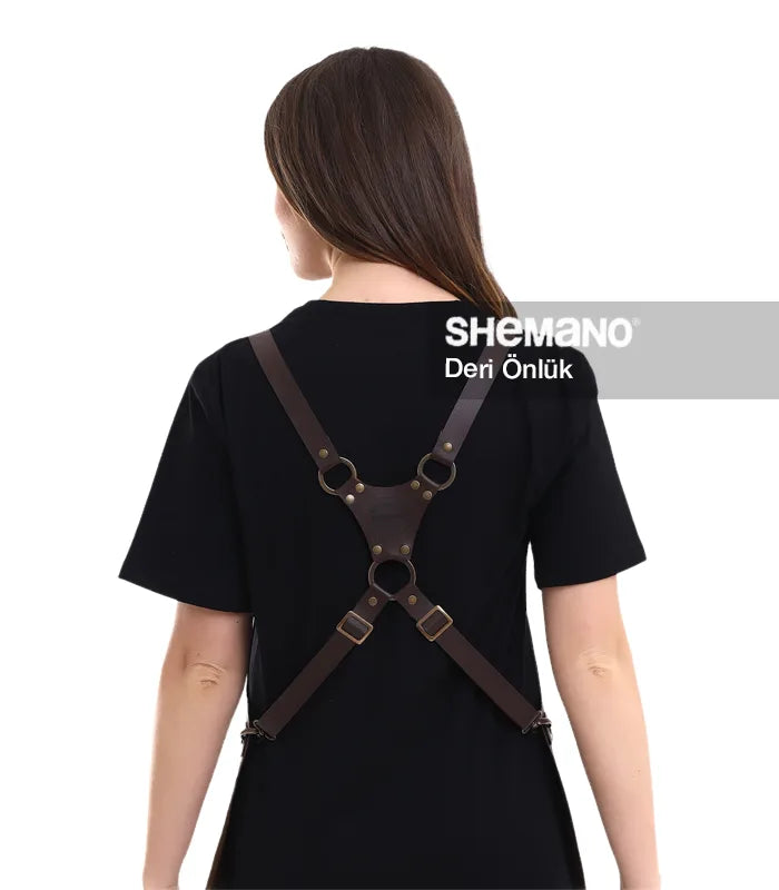 Özel Tasarım Deri Önlük