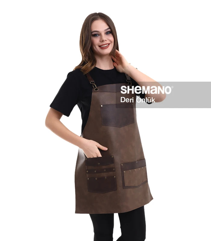 Özel Tasarım Deri Önlük