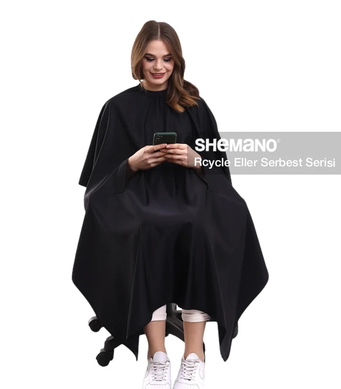 Özel Tasarım Logolu Kuaför Penuarı