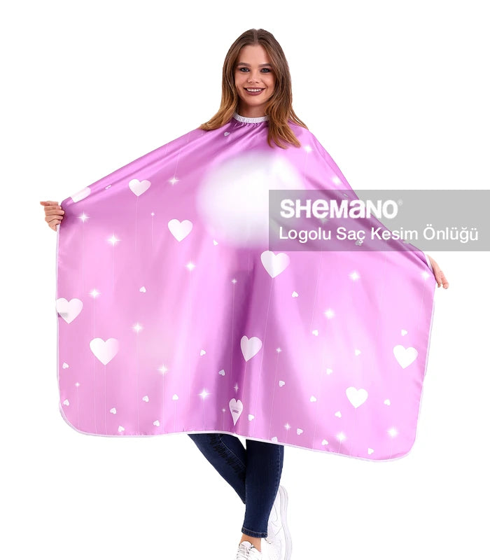 Penuar Berber Saç Kesim Önlüğü Baskılı