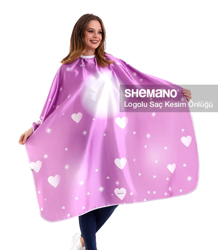 Penuar Berber Saç Kesim Önlüğü Baskılı