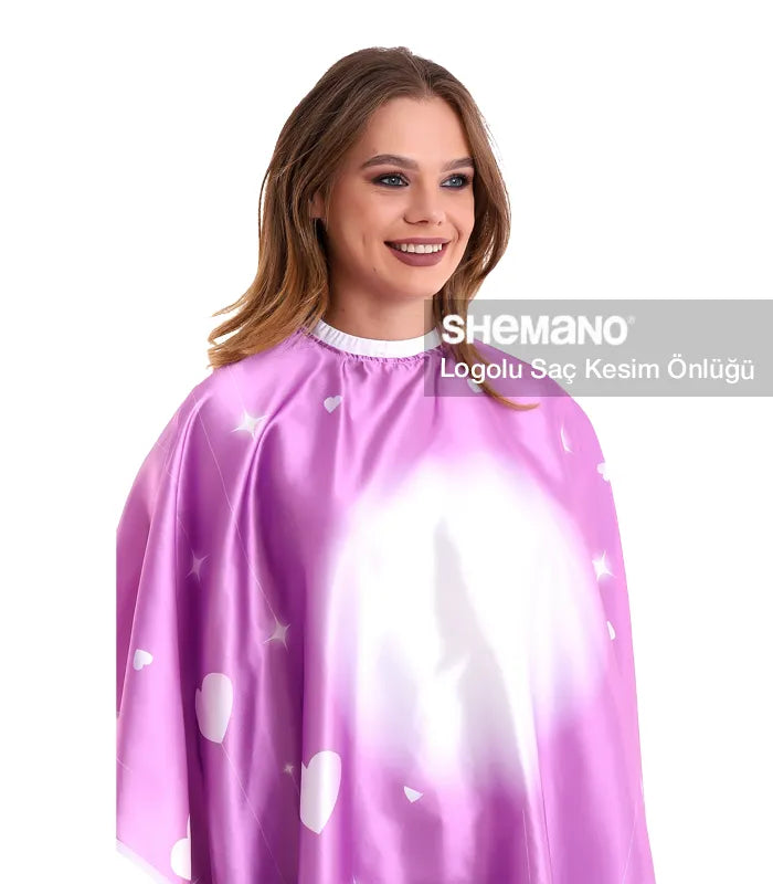 Penuar Berber Saç Kesim Önlüğü Baskılı