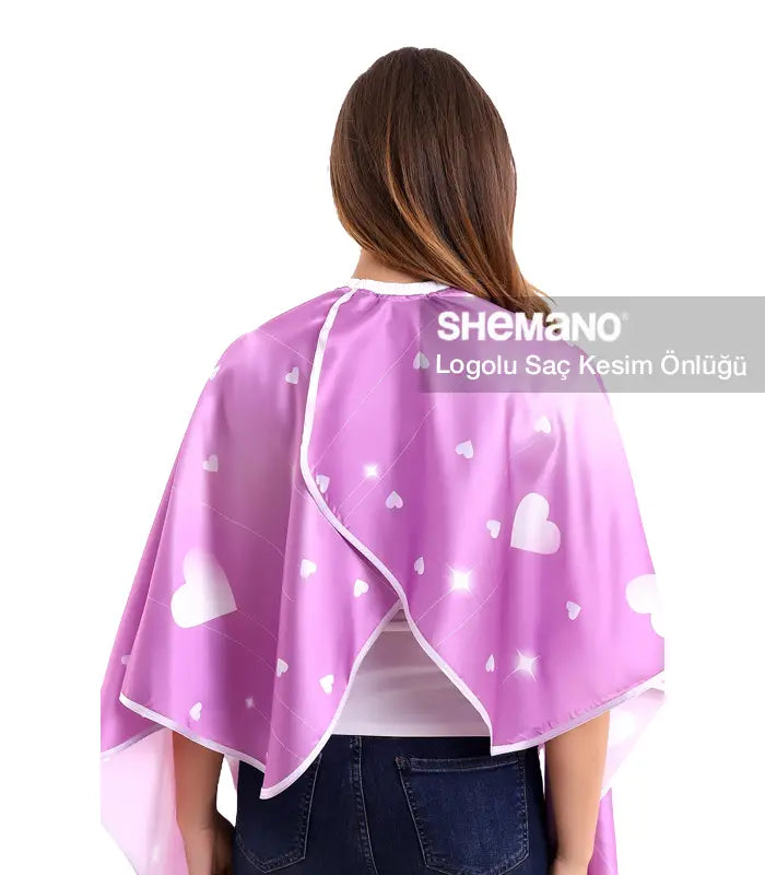 Penuar Berber Saç Kesim Önlüğü Baskılı