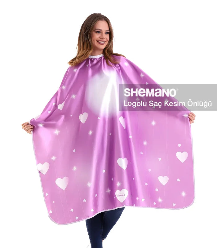 Penuar Berber Saç Kesim Önlüğü Baskılı