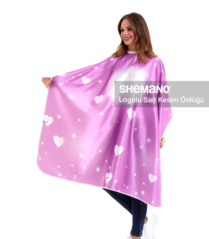 Penuar Berber Saç Kesim Önlüğü Baskılı