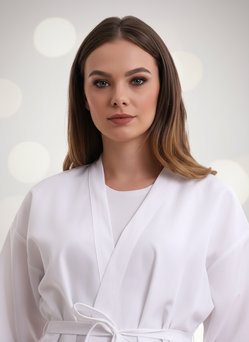 Logo Baskılı Kimono