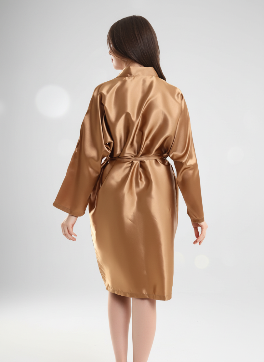 Logolu Kimono Gold Rengi