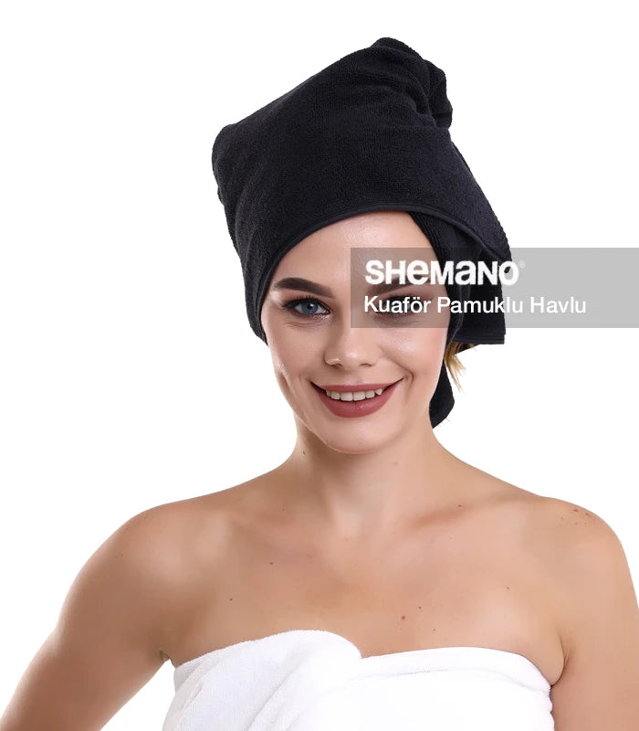 Siyah Berber Havlusu