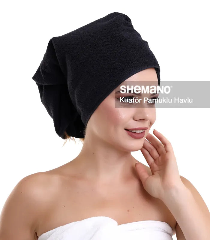 Siyah Berber Havlusu