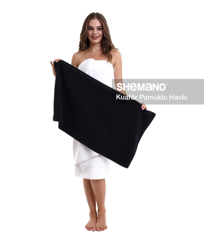 Siyah Berber Havlusu