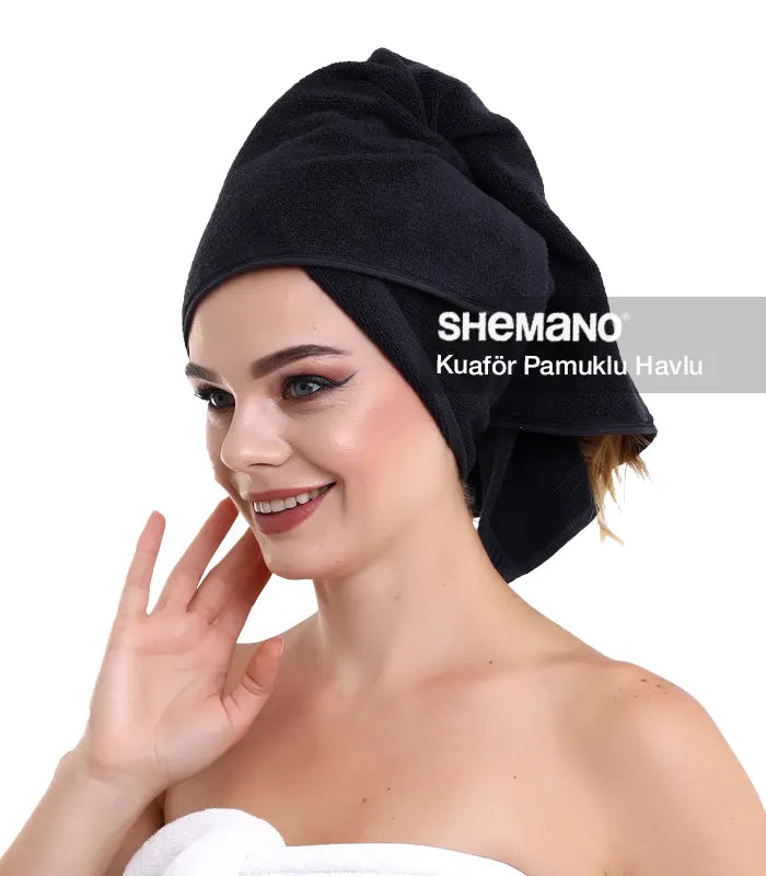 Siyah Berber Havlusu