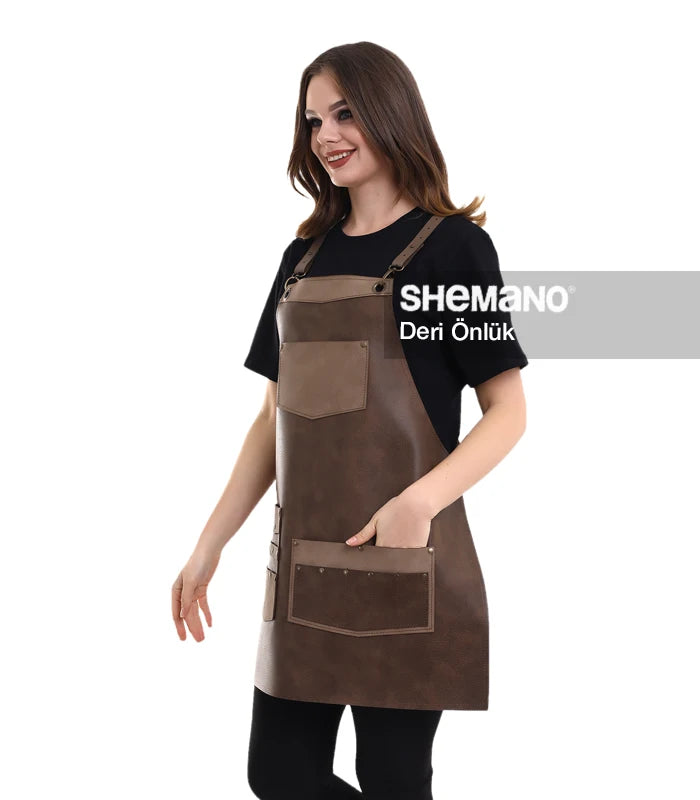 Suni Deri Önlük