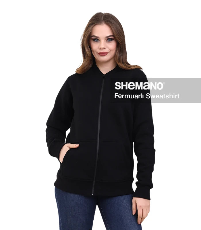 Sweatshirt Fermuarlı