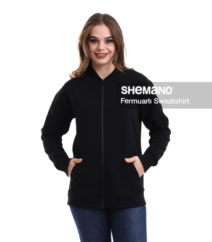 Sweatshirt Fermuarlı